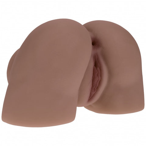Xkin Kaya Bloom Dual Entry TPE Bodyforms Masturbator 2.45 kg Brown
