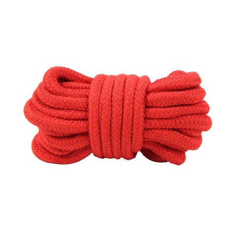 Faux Leather Bondage Kit C80689-2 Red