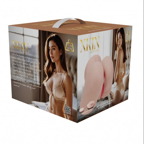 Xkin Vivica Lenore Dual Entry TPE Bodyforms Masturbator 3.49 kg Flesh