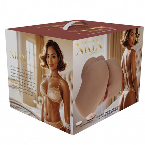 Xkin Valentina Vellure Dual Entry TPE Bodyforms Masturbator 4.22 kg Tan