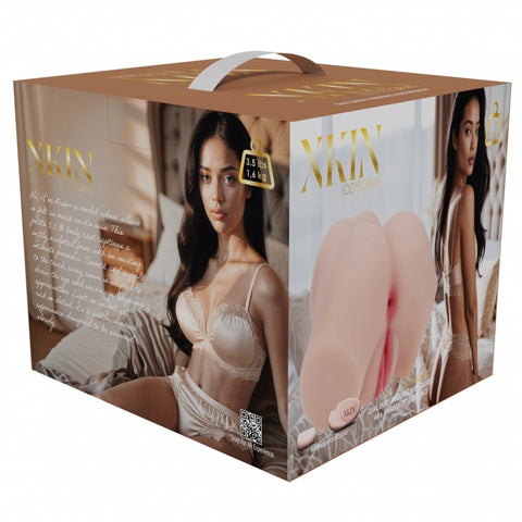 Xkin Aria Summers Dual Entry TPE Bodyforms Masturbator 1.59 kg Flesh