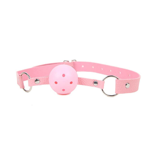 Faux Leather Bondage Kit C80689-3 Pink