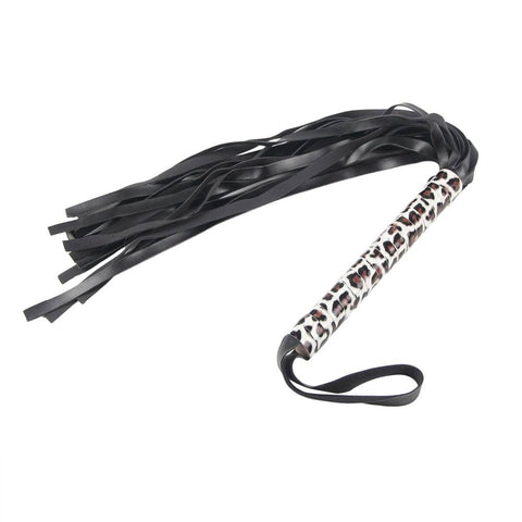 Faux Leather Leopard Bondage Set