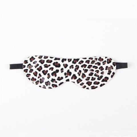 Faux Leather Leopard Bondage Set
