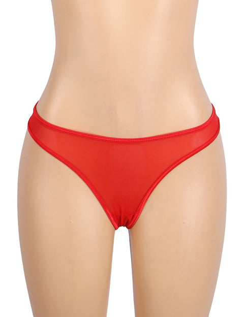Garter Belt P5265-2 Red M/L