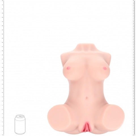 Xkin Ava Monroe Multi-sleeve Posable Dual Entry TPE Bodyforms Masturbator 20 kg Flesh