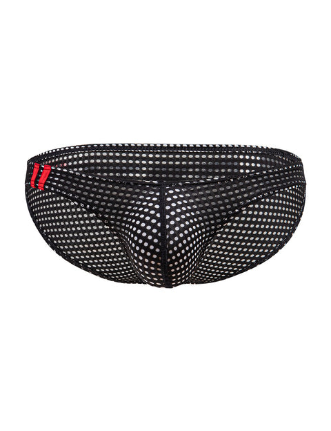 Breathable Mesh Sexy Mens Brief MP261-1 Black L