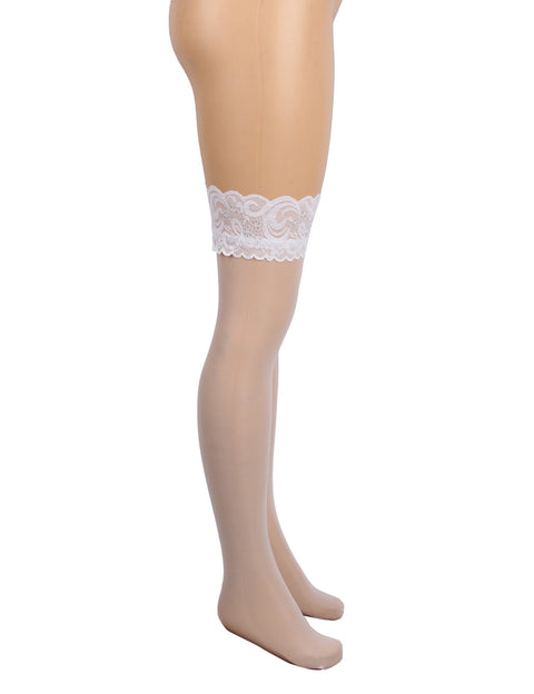 Sexy Lace Stockings With Silicone Straps H2157 3XL/5XL