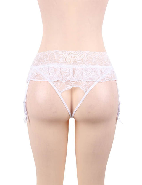 Oh Yeah White Garter P5160-2 M