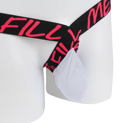 Sexy Ice Silk Thong Jockstrap MP288-2 Light Blue S
