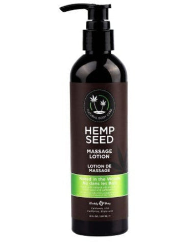 Hemp Seed Naked in The Woods Massage Lotion 237ml