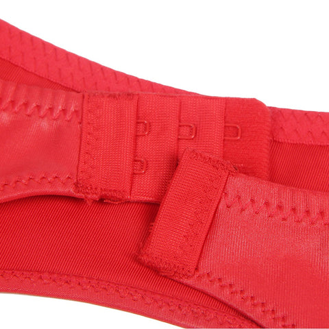 High Waist Garter Belt & Panty P5197-2 Red XS/S