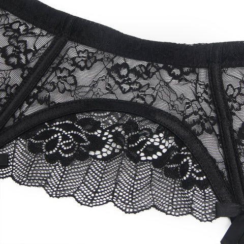 Garter Belt P5265-1 Black 3XL/4XL