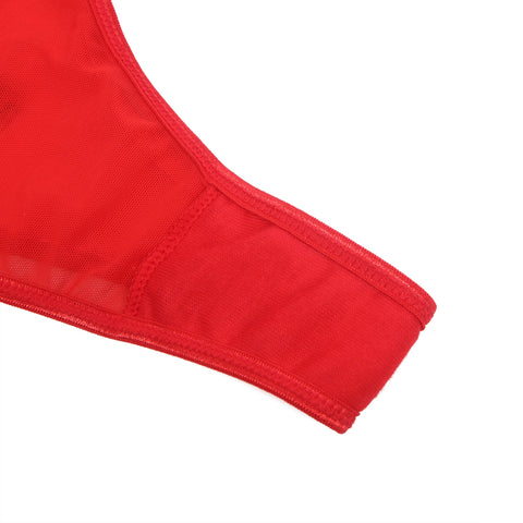 Garter Belt P5265-2 Red M/L