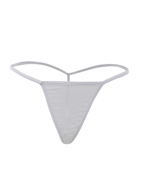 Lace Garter & Panty P5140-2 White XL-2XL
