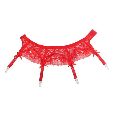 Garter Belt P5265-2 Red M/L