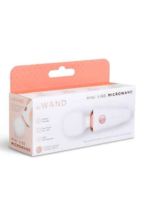 Le Wand Mini Wand Microwand White