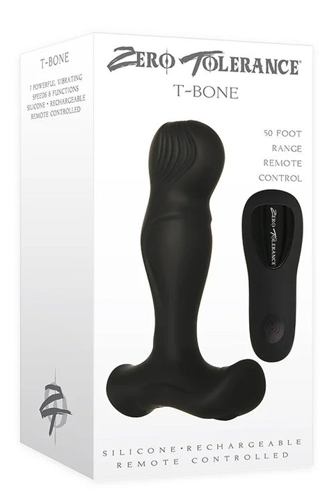 T Bone Prostate Massager with Remote
