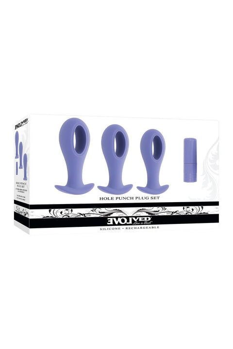 Evolved Hole Punch Butt Plug Set