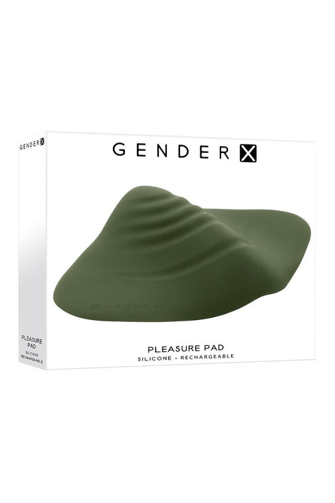 Gender X Pleasure Pad Rechargeable Silicone Clitoral Vibrator