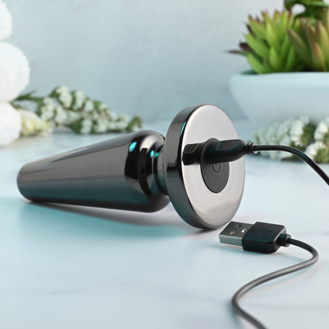 Evolved Advanced Vibrating Metal Butt Plug