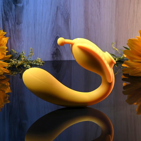 Evolved The Monarch Triple Shaft Strapless Strap-On Vibrator