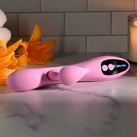 Evolved Push The Button G Spot Rabbit Vibrator