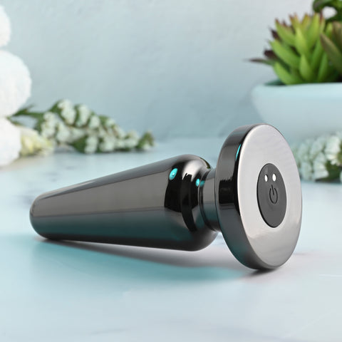 Evolved Advanced Vibrating Metal Butt Plug