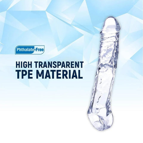 Ice Crystals Collection Length Enhancer Penis Extender Sleeve 7.5"