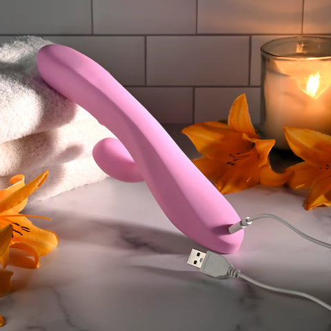 Evolved Push The Button G Spot Rabbit Vibrator