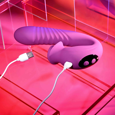 Evolved Deep Ecstasy Thrusting Clitoral G Spot Vibrator
