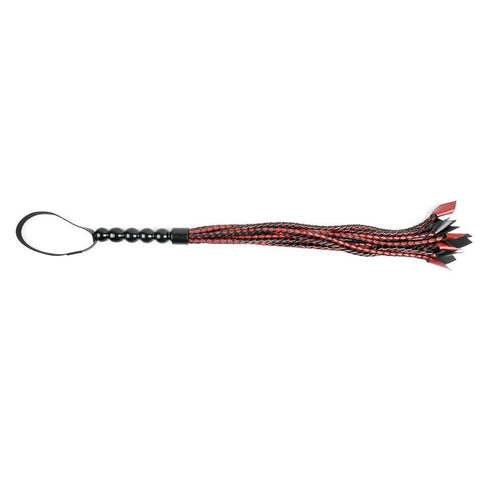 S&M Saffron Braided Flogger