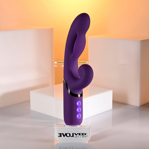Evolved Pleasure Puff Inflatable Rabbit Vibrator