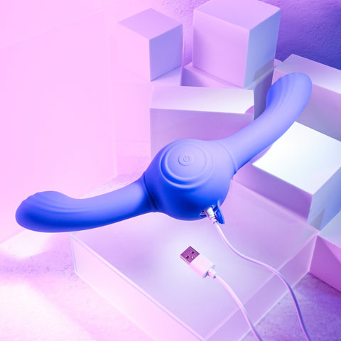 Evolved Our Gyro Powerful Dual-End Vibrator with Spinning Ball