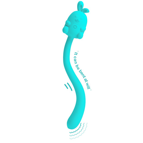 Pretty Love Cute Bunny Vibrator Teal