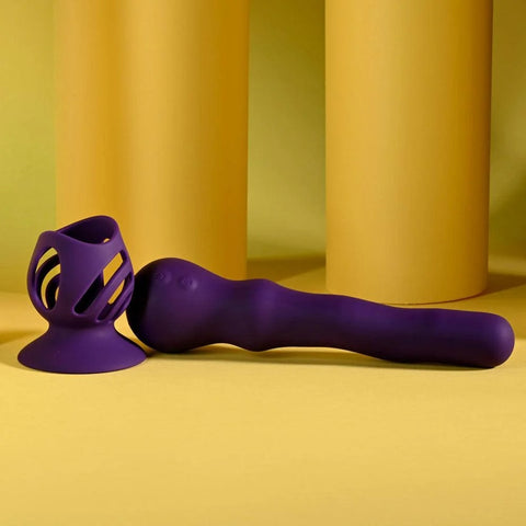 Wiggle It Rechargeable Wiggling Vibrator with Suction Base