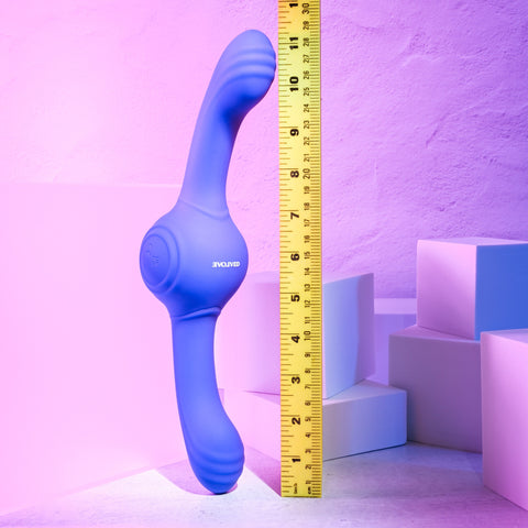 Evolved Our Gyro Powerful Dual-End Vibrator with Spinning Ball