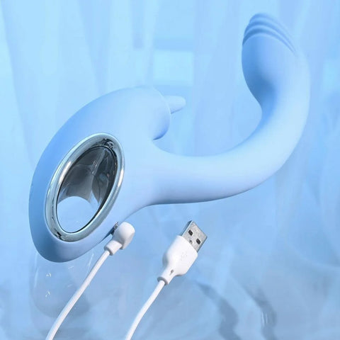 Sapphire Sky G Spot & Double Tounged Vibe