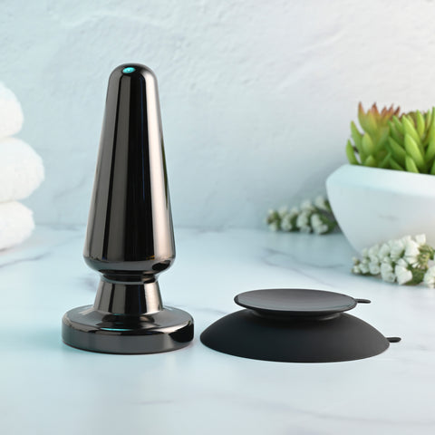 Evolved Advanced Vibrating Metal Butt Plug