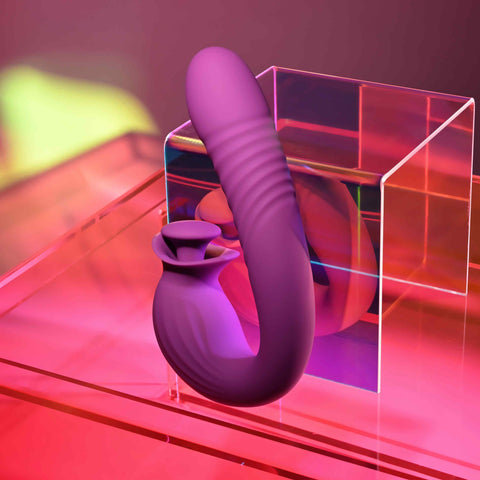 Evolved Deep Ecstasy Thrusting Clitoral G Spot Vibrator