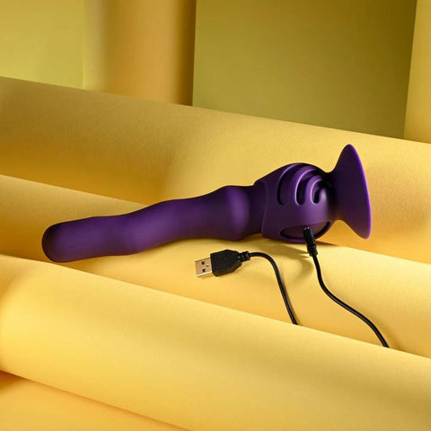 Wiggle It Rechargeable Wiggling Vibrator with Suction Base
