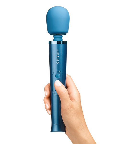 Le Wand Petite Rechargable Massager Blue