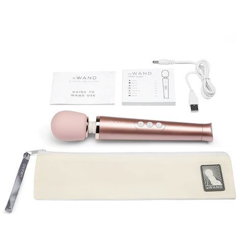 Le Wand Petite Rechargable Massager Rose Gold