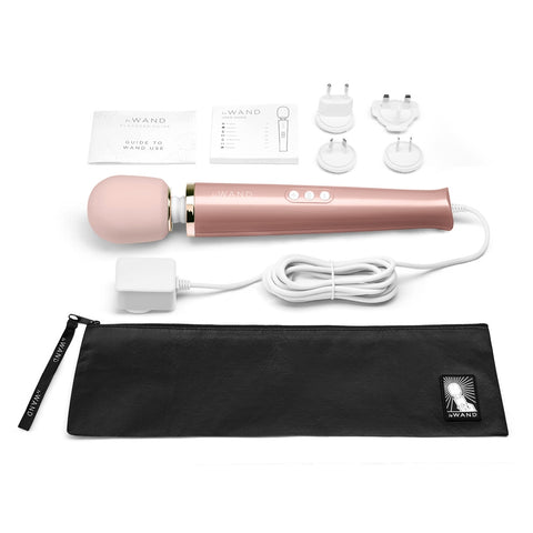 Le Wand Plug In Massager Rose Gold