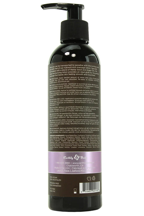 Hemp Seed Lavender Massage Lotion 237ml