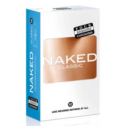 Four Seasons Condoms Naked Classic 12 Pack