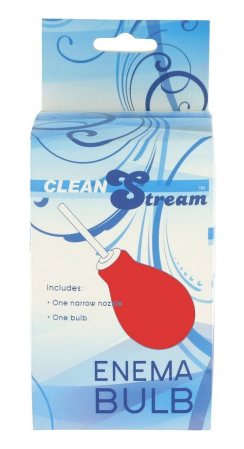 Clean Stream Enema Bulb Red
