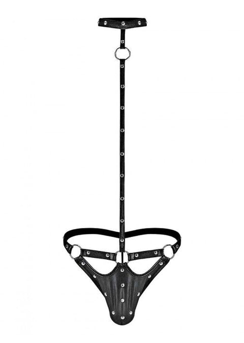 Male Power Fetish Tormentor Choker G-String S/M - PAK123