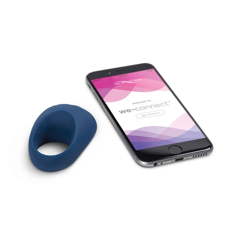 We Vibe Pivot Vibrating Cock Ring Blue