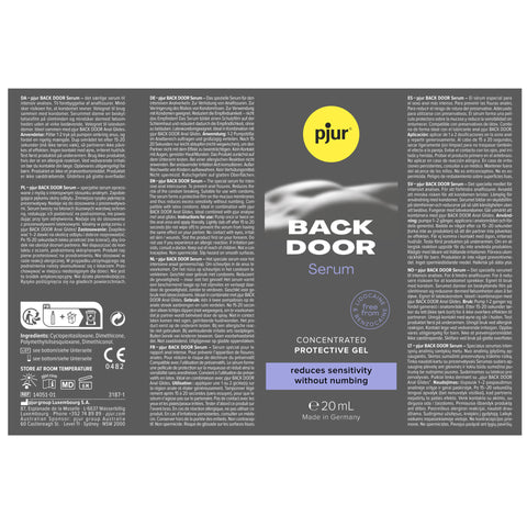 Pjur Back Door Anal Comfort Serum 20ml